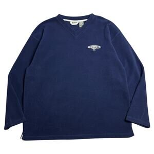 Dallas Cowboys Vintage Blue V-Neck Sweater